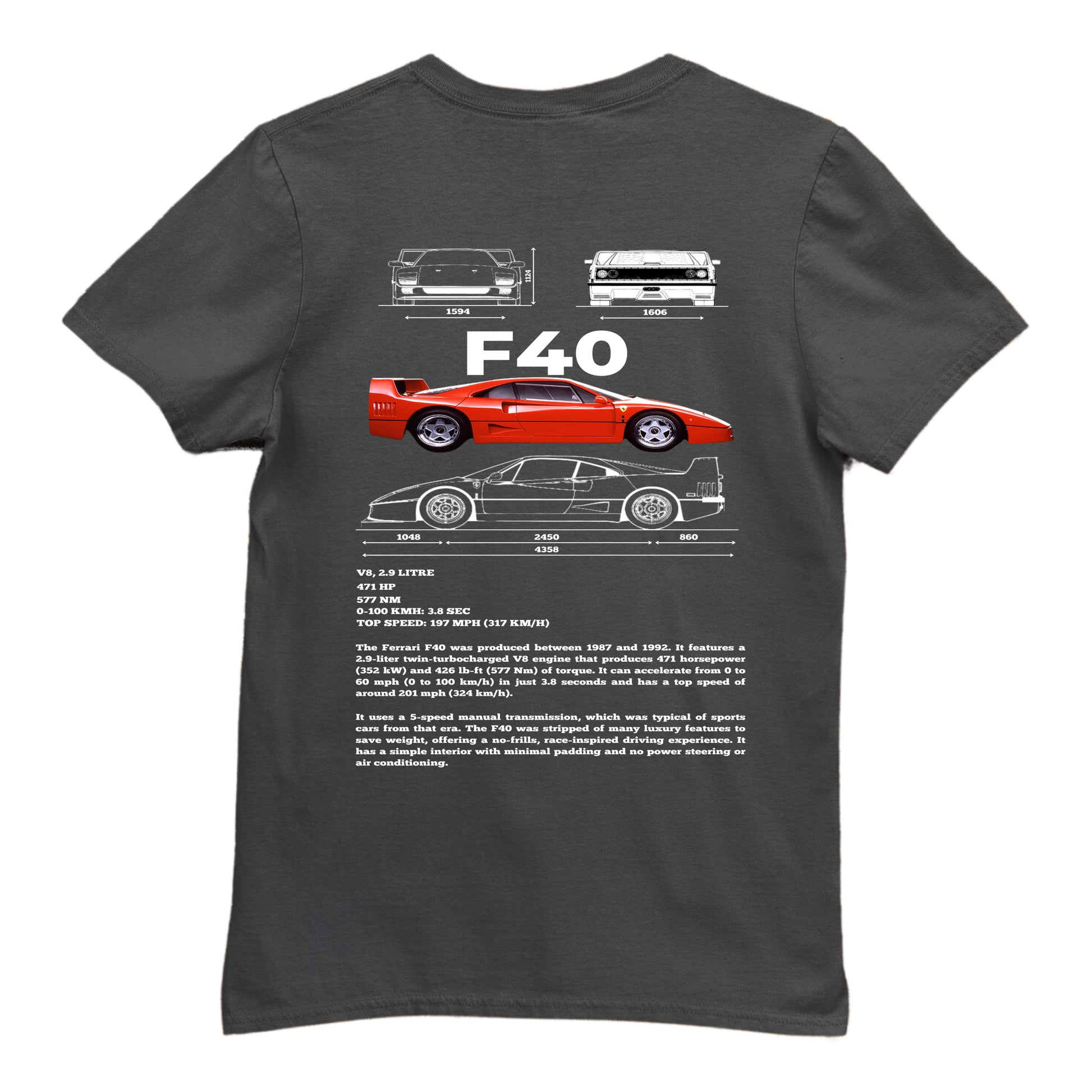 orion-bloom-cars-ferrari-f40-antrasit-t-shirt-arka