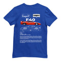 orion-bloom-cars-ferrari-f40-indigo-t-shirt-arka