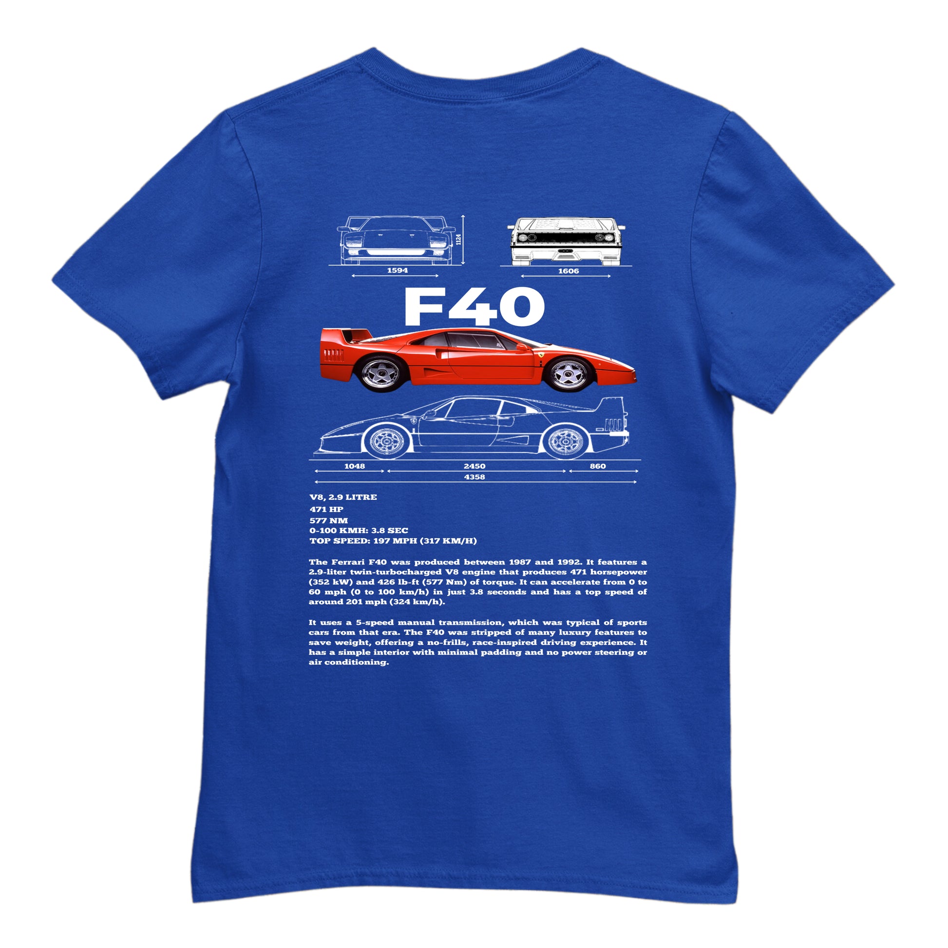 orion-bloom-cars-ferrari-f40-indigo-t-shirt-arka