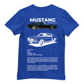 orion-bloom-cars-mustang-fastback-gt67-t-shirt-indigo-arka