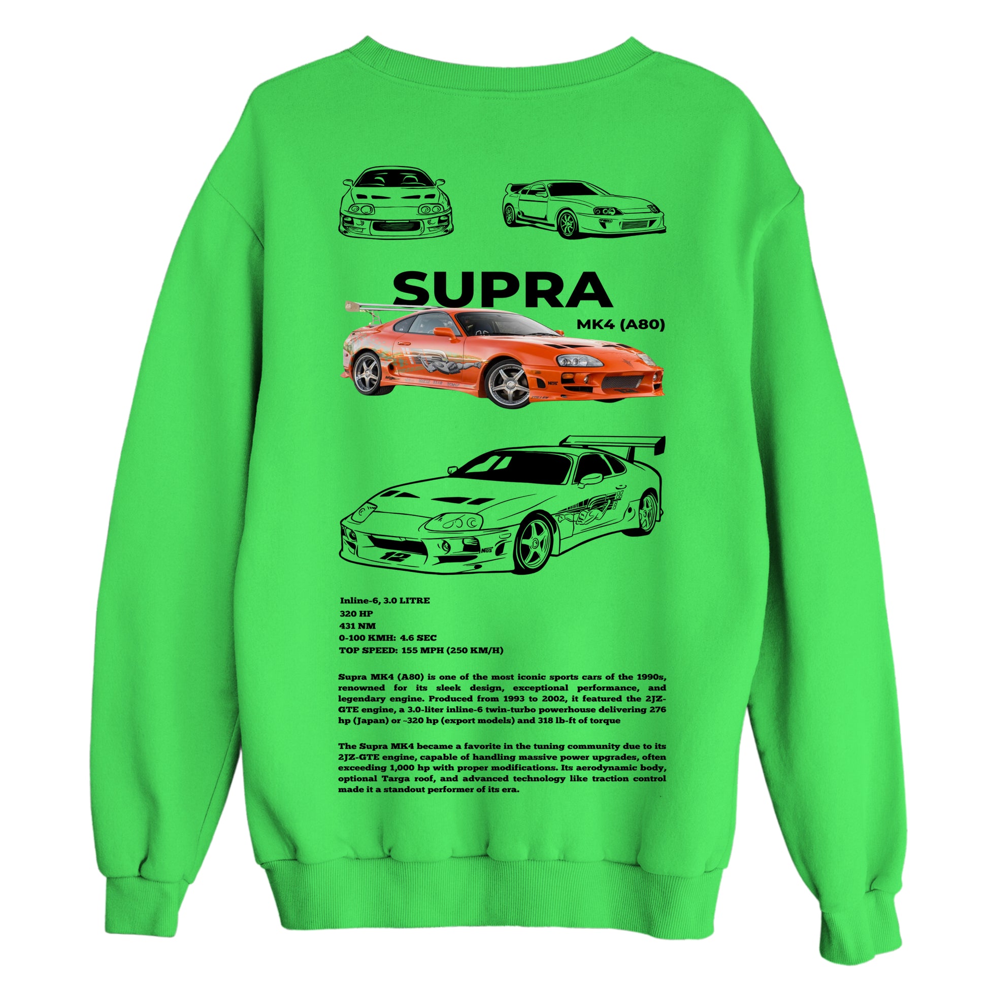 orion-bloom-cars-toyota-supra-mk4-a80-yesil-sweatshirt-arka